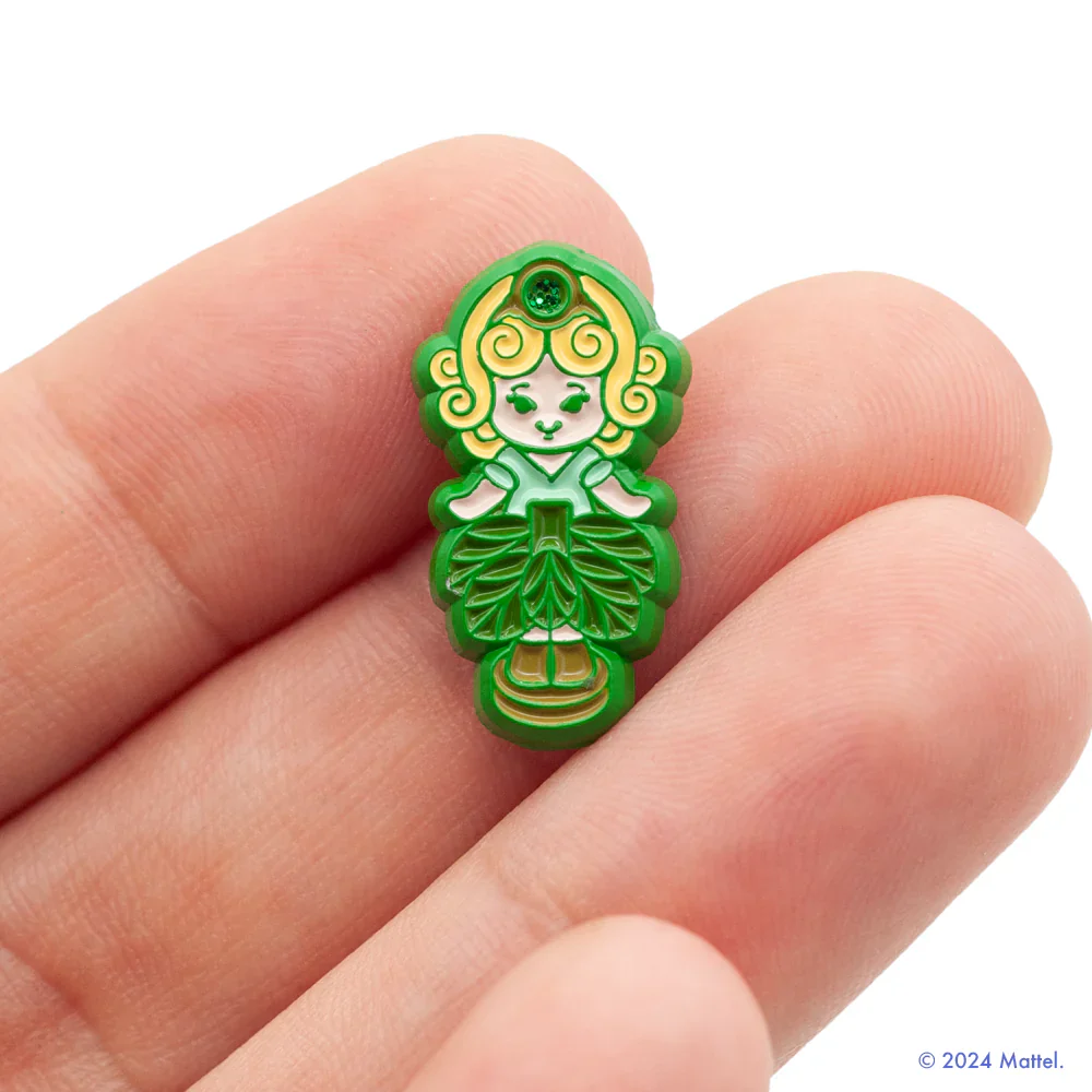 Polly Pocket™ Woodland Realm Collectible Lapel Pin with Polly Magnet - Mattel, Little Shop of Pins - Image 3
