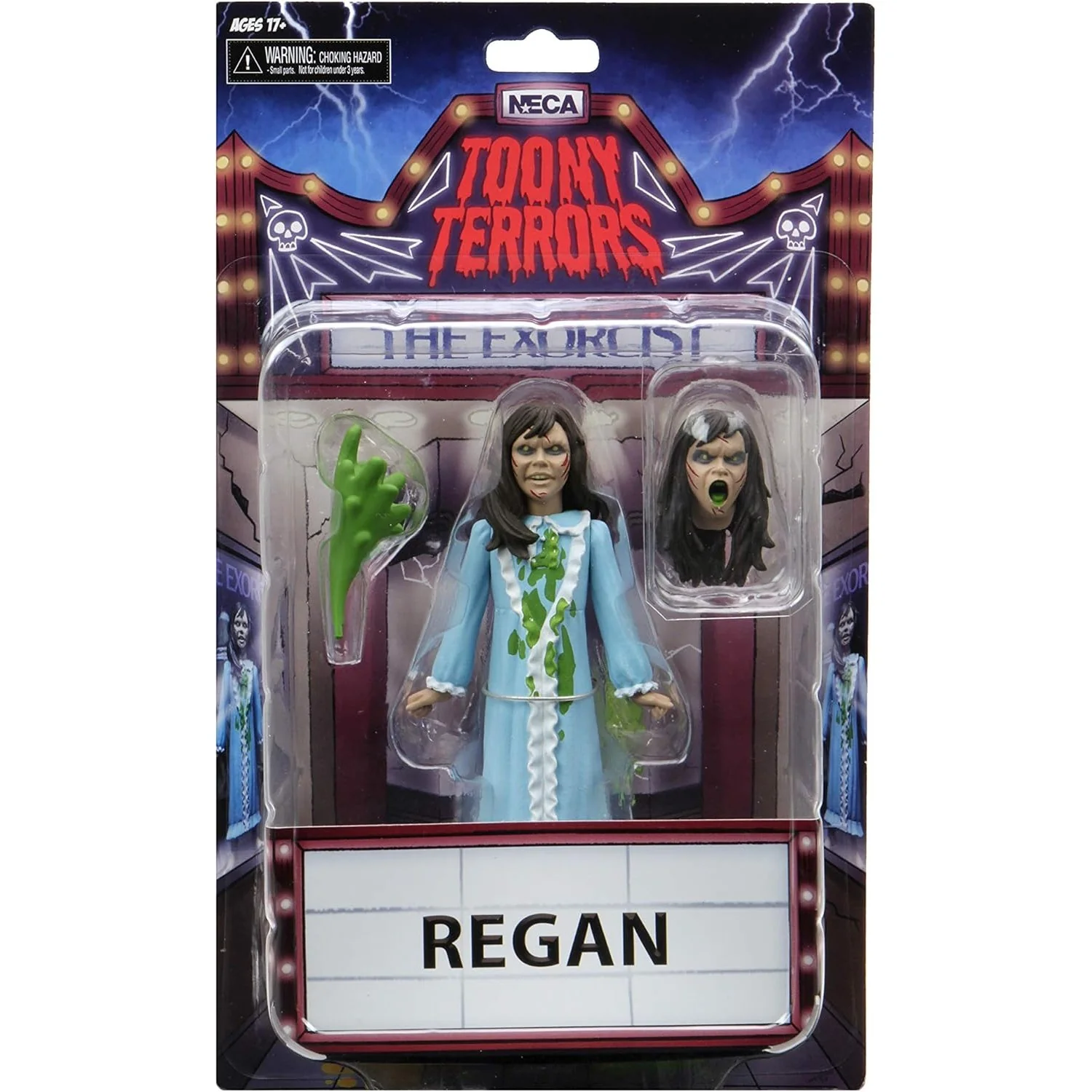 The Exorcist Regan 6" Action Figure - NECA - Toony Terrors: Series 4 - Image 3