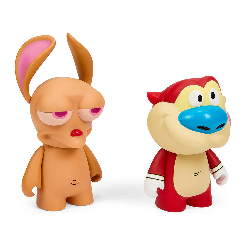 Ren & Stimpy 3" Vinyl Figure 2-Pack - Kidrobot x Nick - '90s Collection - Image 7