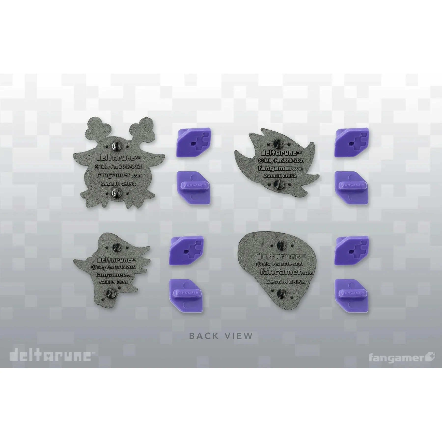 Deltarune Character Pin Set 3 - Nina Matsumoto - Fangamer - Image 3