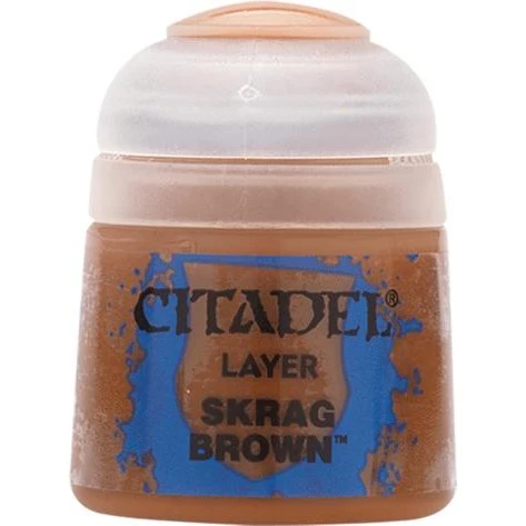 Citadel Layer: Skrag Brown - Warhammer Model Paint, 12ml Pot - Games Workshop - Image 2