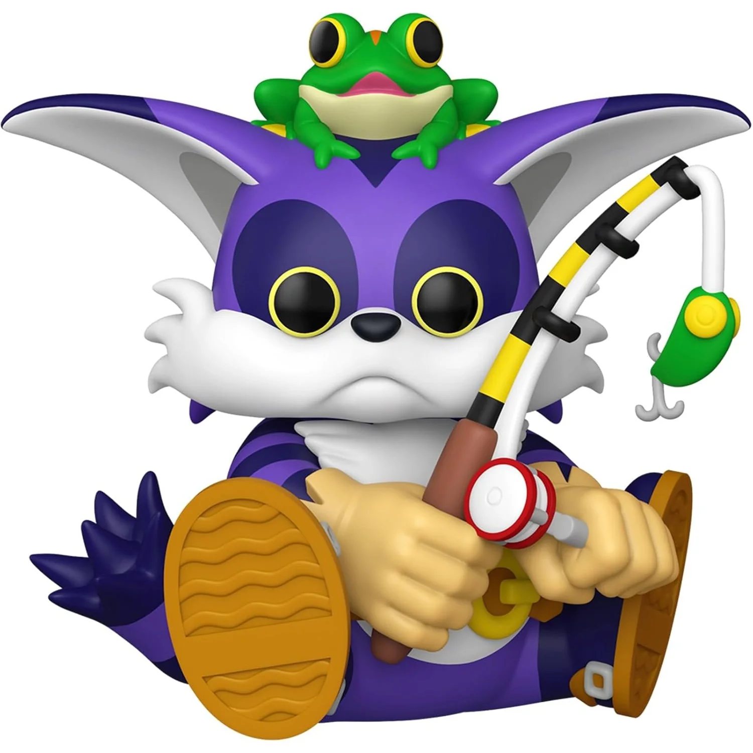 Sonic the Hedgehog Big the Cat with Froggy Vinyl Figure - Funko - POP! Games #1058 - Image 2
