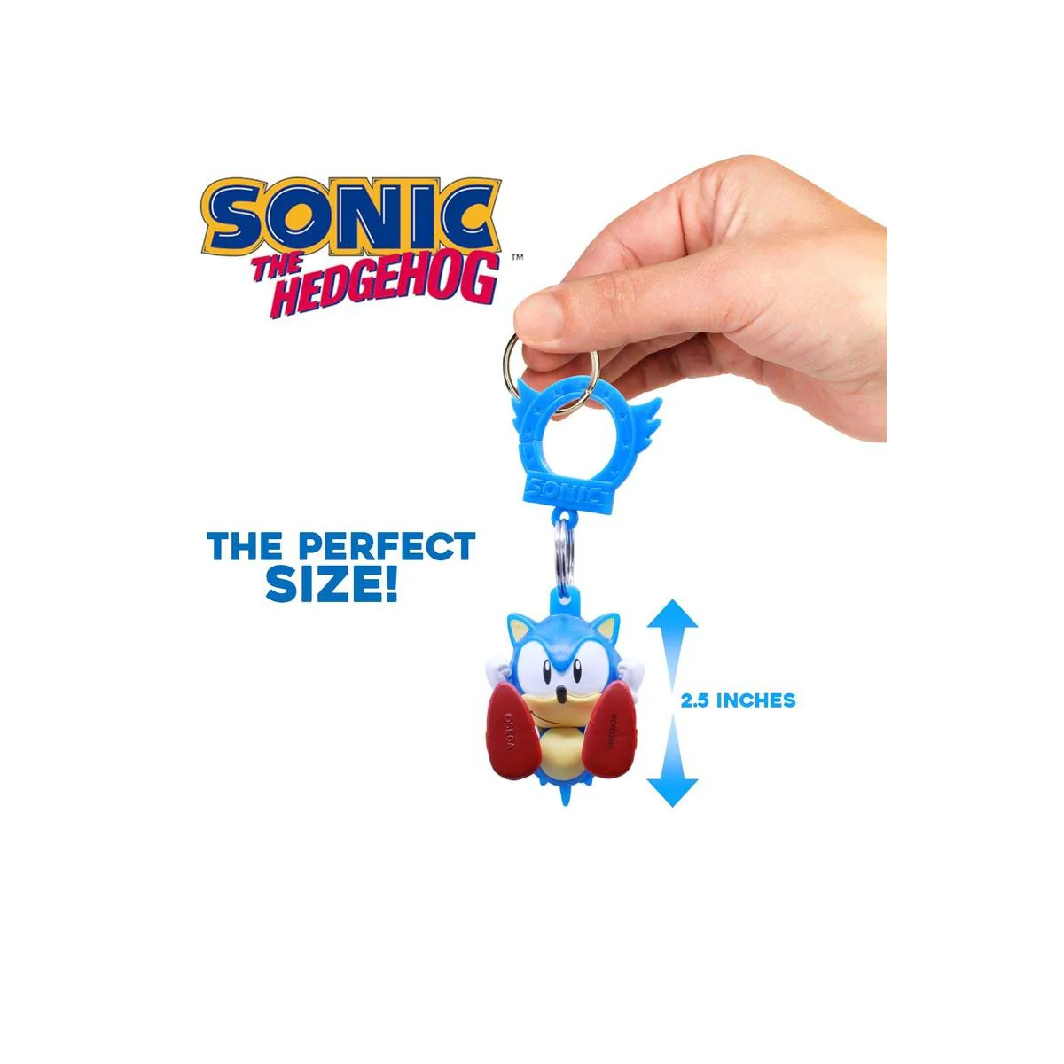 Sonic the Hedgehog Mystery Backpack Hangers - 1 Random Clip-On Figure - License 2 Play Toys - Image 2