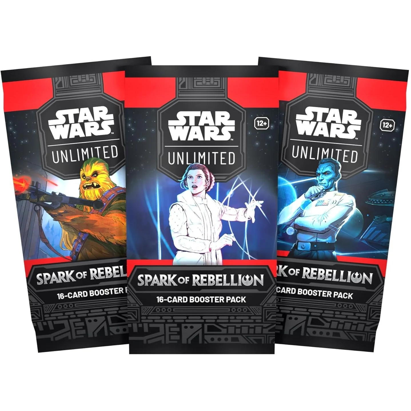 Star Wars Unlimited Spark of Rebellion Booster Pack - 16 Cards - Fantasy Flight Games - Image 2