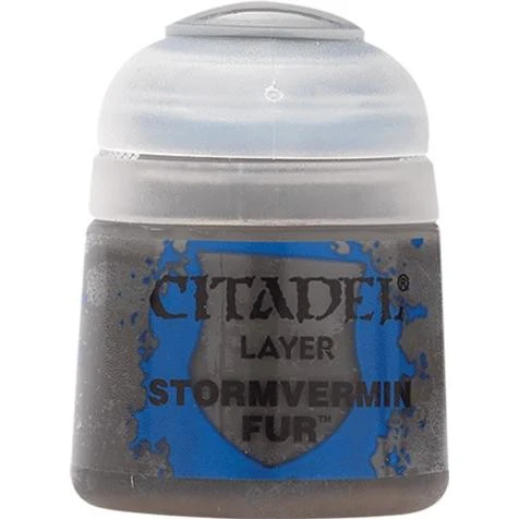 Citadel Layer: Stormvermin Fur - Warhammer Model Paint, 12ml Pot - Games Workshop - Image 2