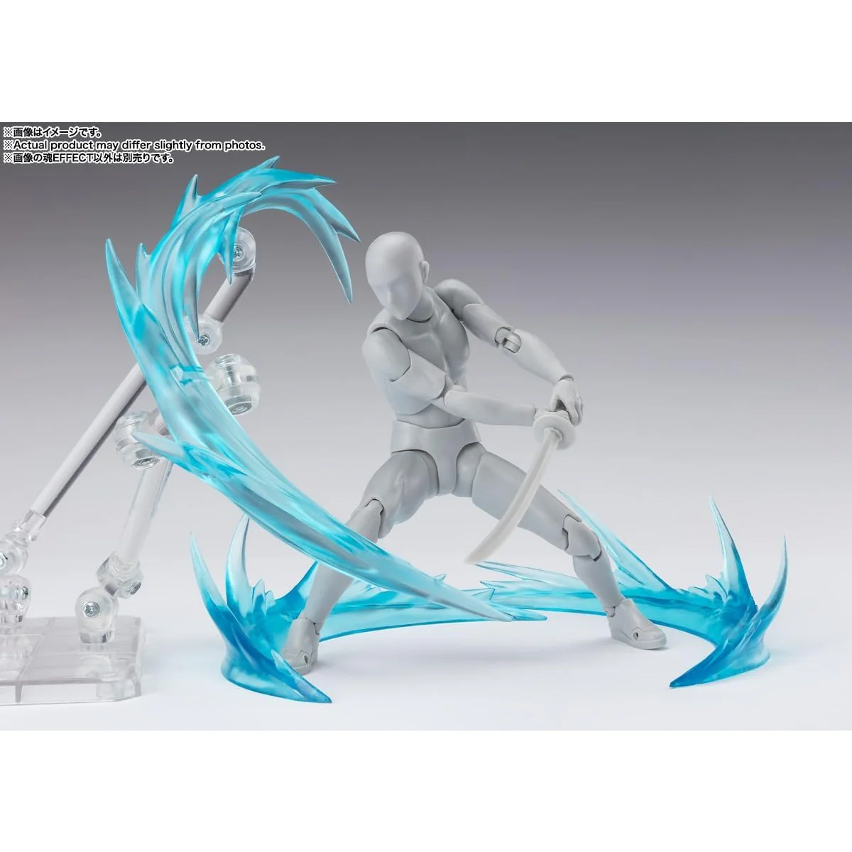 Tamashii Effect Wind Blue Ver. Accessory Set for S.H.Figuarts - Bandai Spirits, Tamashii Nations - Image 4