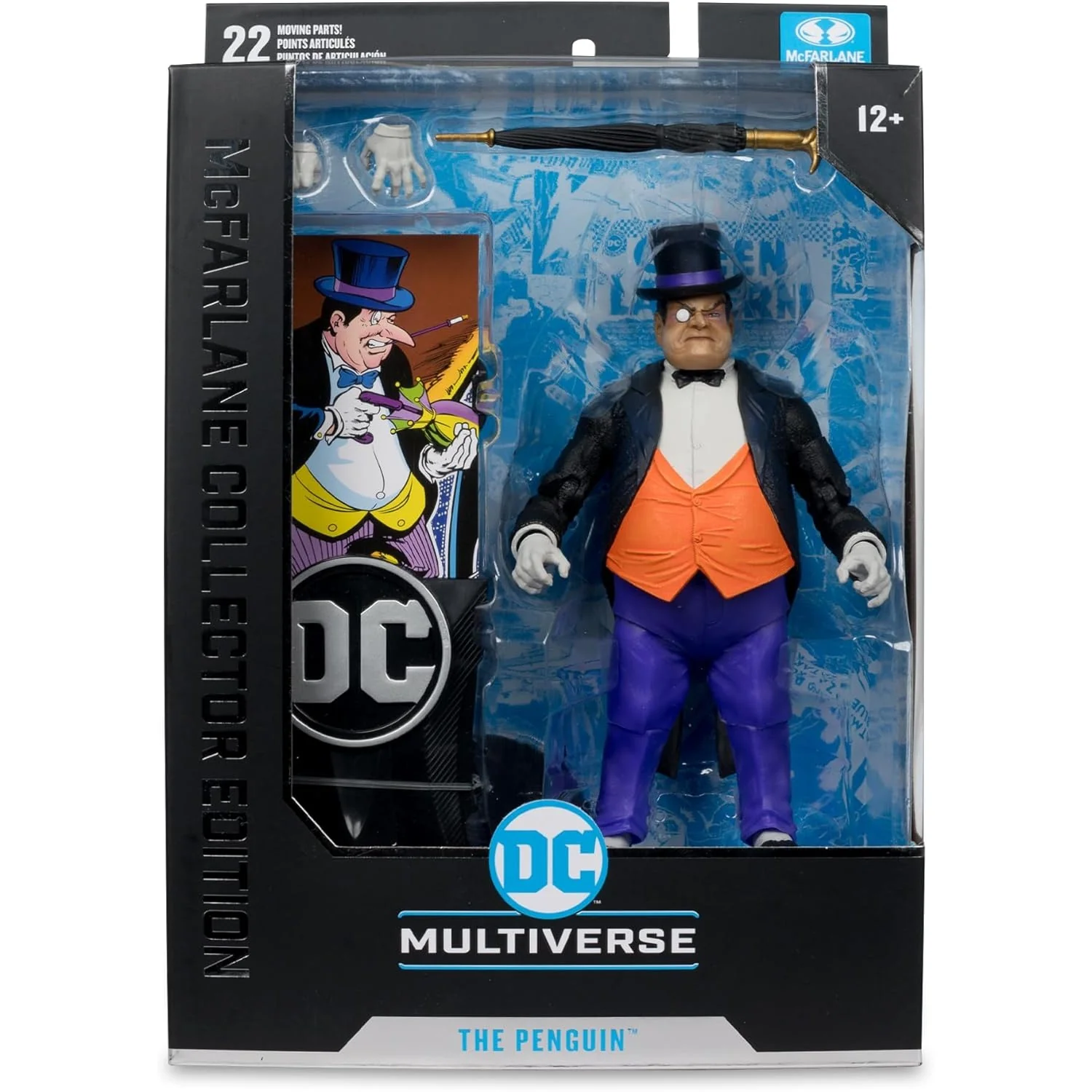 DC Multiverse Batman The Penguin DC Classic 7" Action Figure - McFarlane Toys - (Wave 4, Collector Edition #12) - Image 11