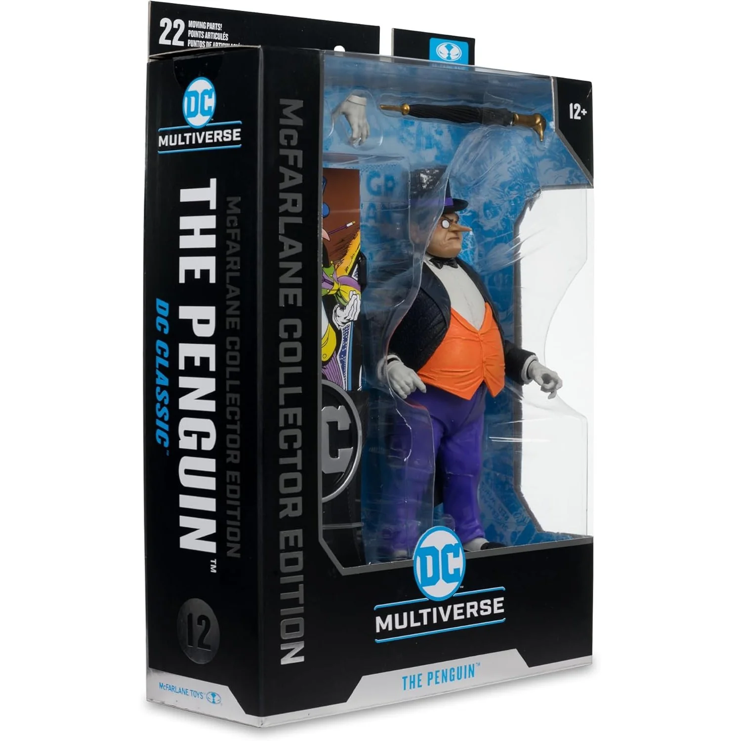 DC Multiverse Batman The Penguin DC Classic 7" Action Figure - McFarlane Toys - (Wave 4, Collector Edition #12) - Image 12