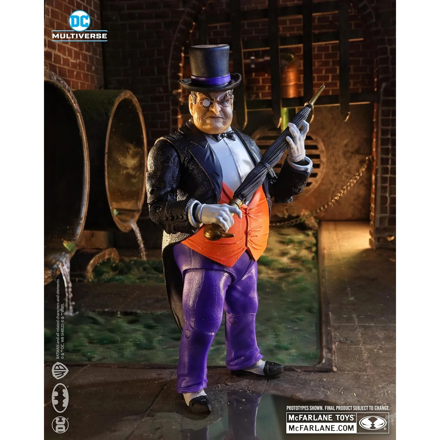 DC Multiverse Batman The Penguin DC Classic 7" Action Figure - McFarlane Toys - (Wave 4, Collector Edition #12) - Image 2