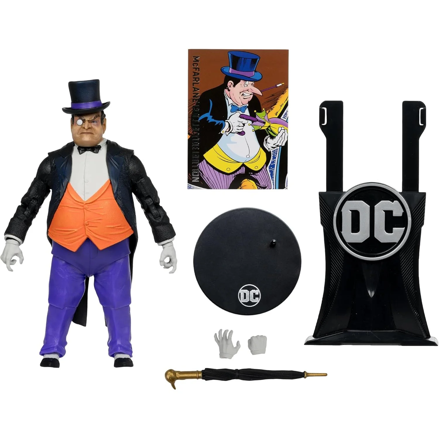 DC Multiverse Batman The Penguin DC Classic 7" Action Figure - McFarlane Toys - (Wave 4, Collector Edition #12) - Image 4