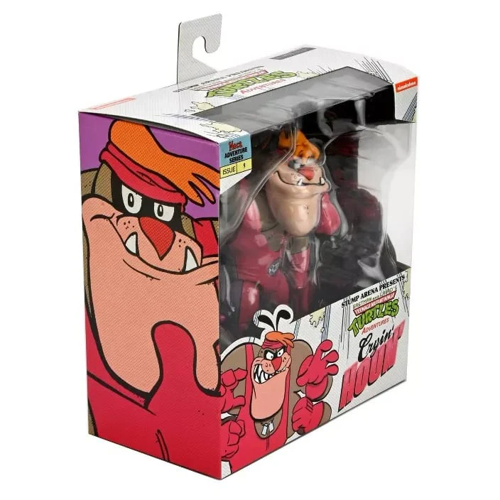 Teenage Mutant Ninja Turtles Adventures Stump Wrestling Cryin' Houn' (Archie Comics) Action Figure - NECA - Image 11