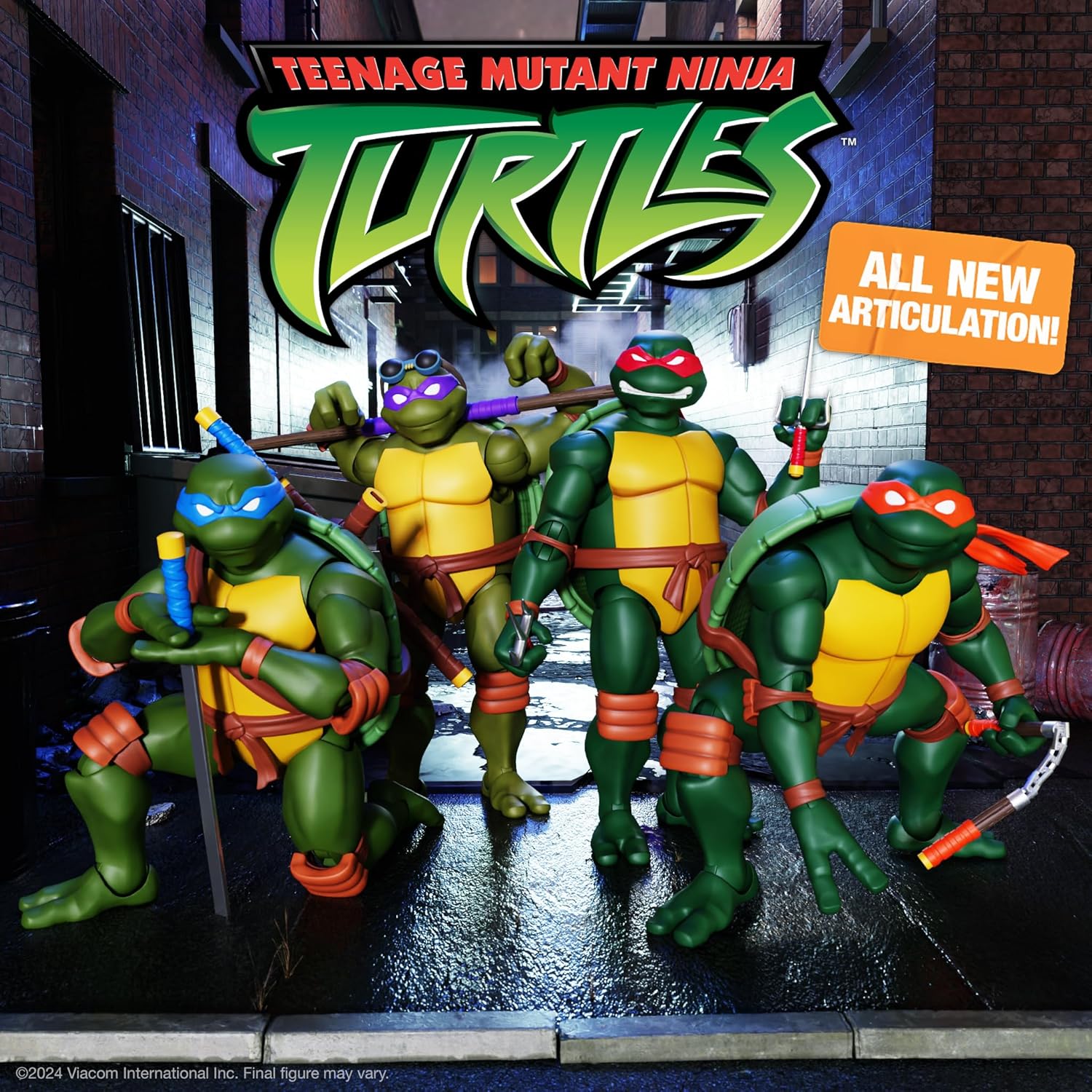 Teenage Mutant Ninja Turtles Leonardo 7" Action Figure - Super7 - ULTIMATES! Wave 12 - Image 5