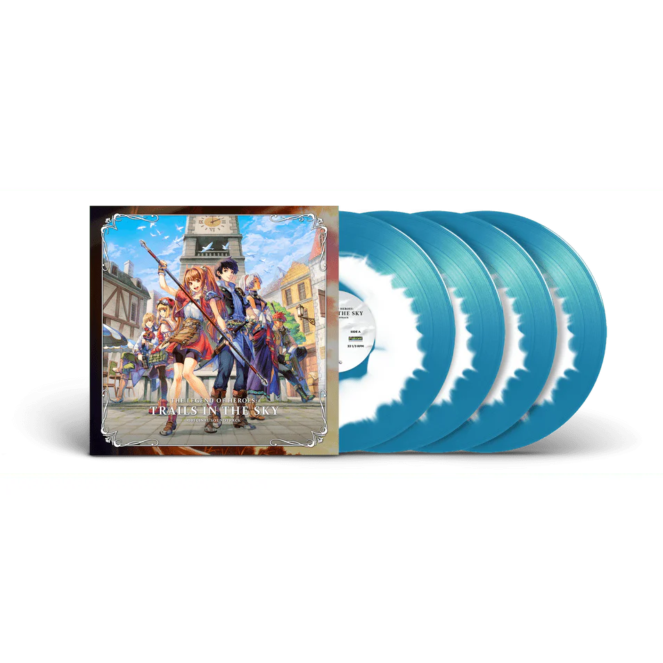 Trails in the Sky Vinyl OST 4 LP Blue Swirl - Image 2