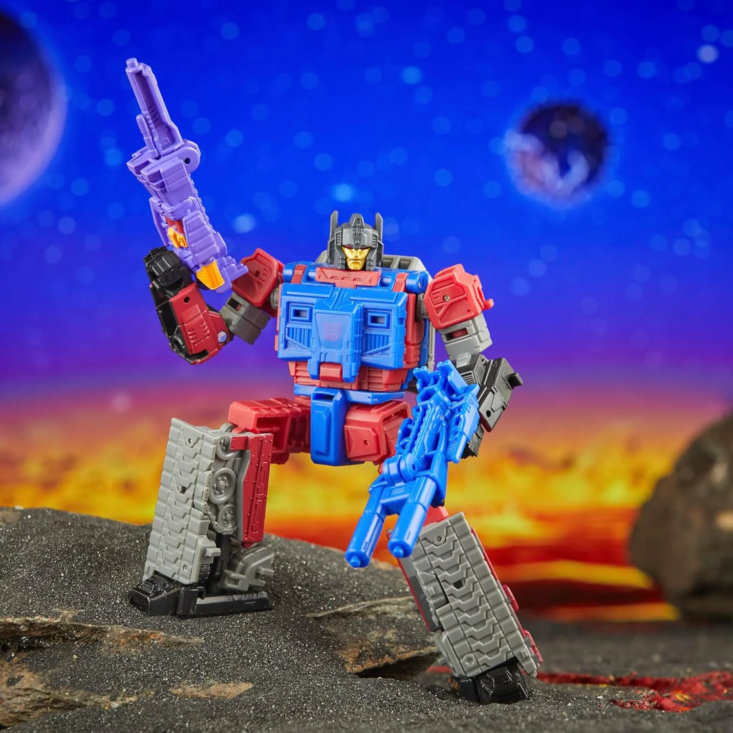 Transformers Deluxe Class G1 Universe Quake Action Figure - Hasbro, Takara Tomy - Legacy United - Image 2