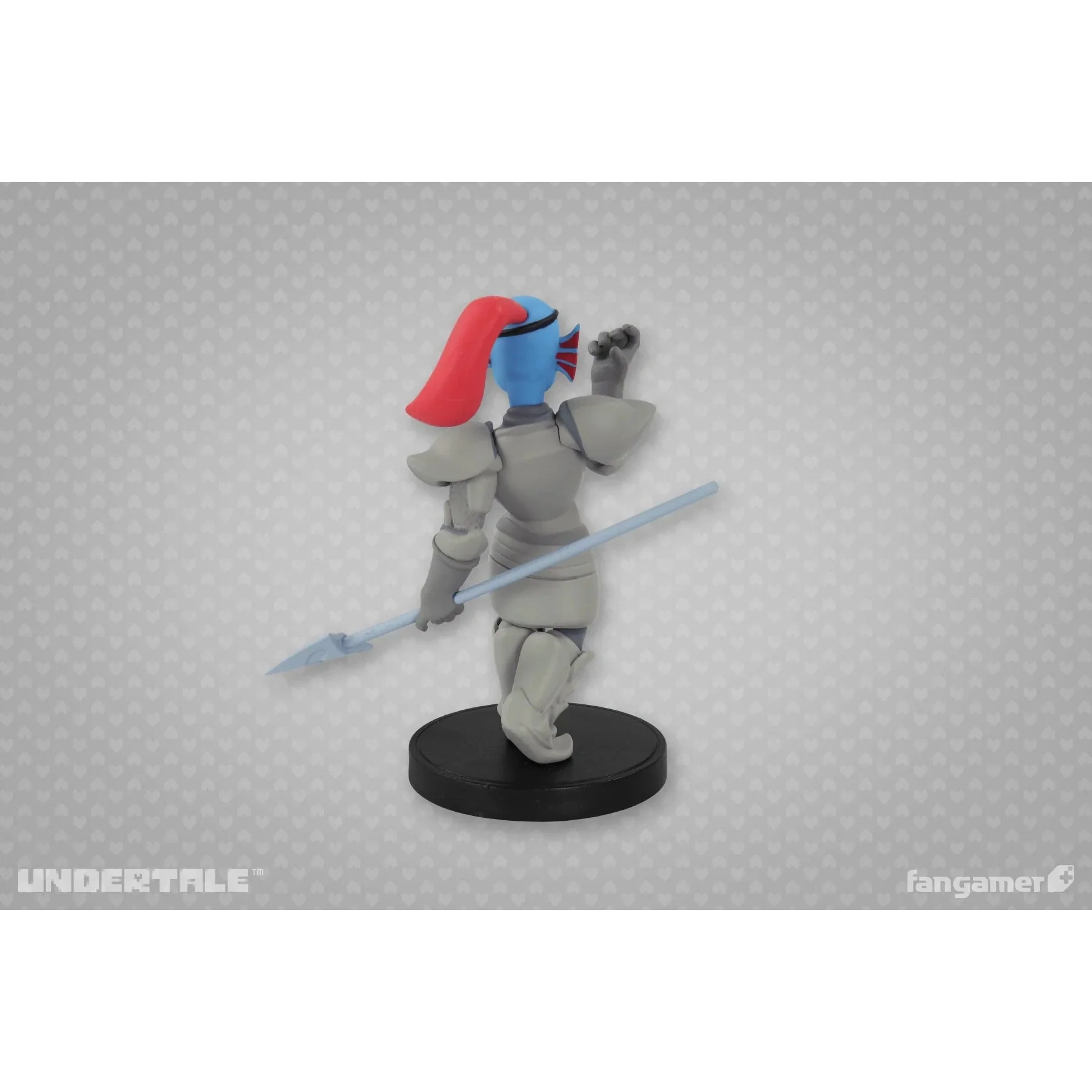 Undertale Undyne Figurine - Fangamer, Happy Worker - (Little Buddy: Series 2) - Image 3