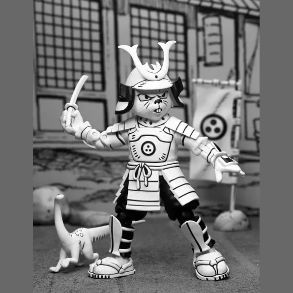Usagi Yojimbo Samurai Usagi Yojimbo (Black & White Ver.) Action Figure - NECA - Image 6
