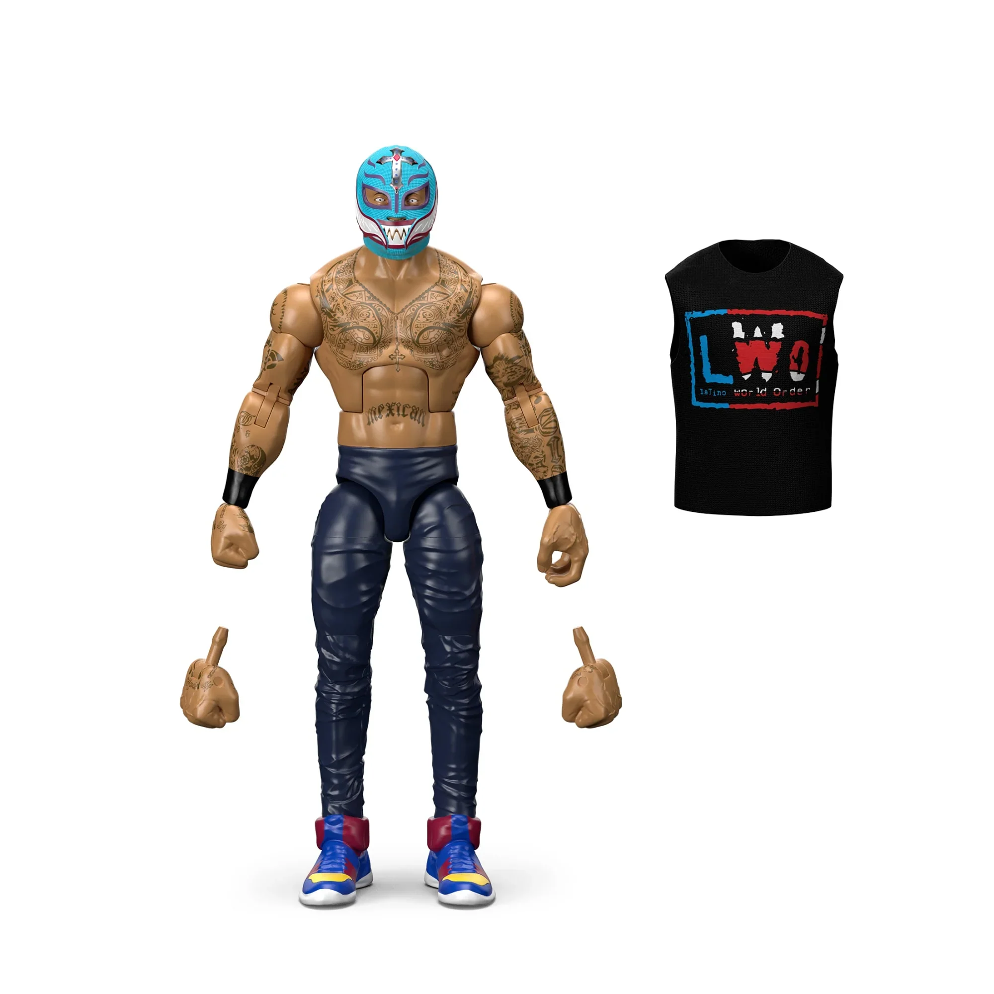 WWE Elite Collection Latino World Order (LWO) Action Figure 5-Pack - Mattel - Creations Exclusive - Image 7